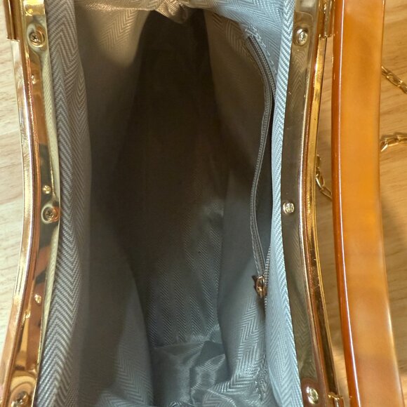 Chinese Clutch Handbag with Shoulder Strap - Picture 5 of 6